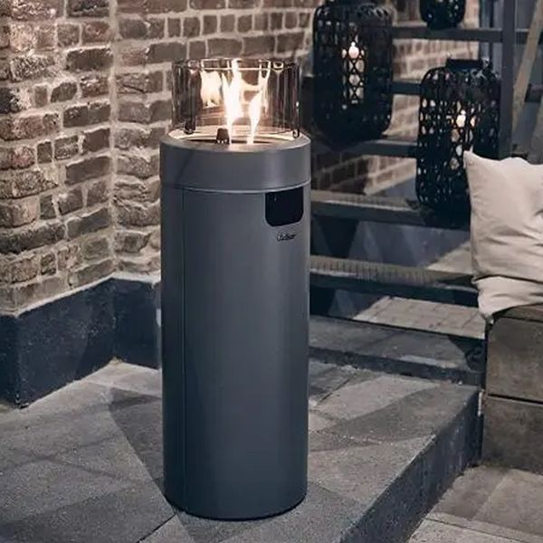 ВУЛИЧНИЙ ГАЗОВИЙ КАМІН ENDERS NOVA LED M GREY, 2.5 КВТ 560433 фото