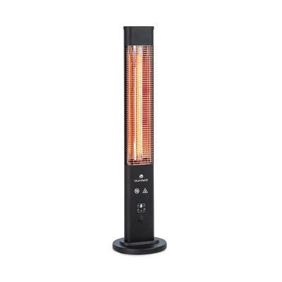 ІНФРАЧЕРВОНИЙ ЕЛЕКТРИЧНИЙ ОБІГРІВАЧ BLUMFELDT HEAT GURU PLUS BLACK, 1,2 КВТ 10035095 фото