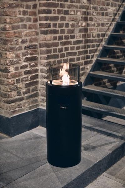 Вуличний газовий камін ENDERS NOVA LED M BLACK 560030 фото
