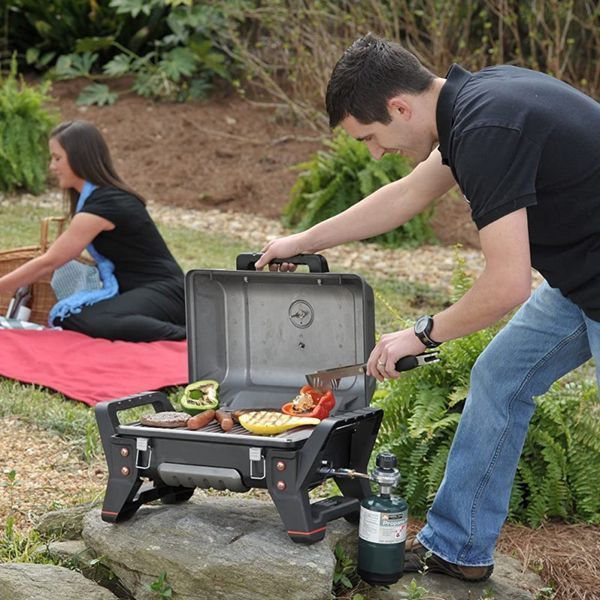 Портативний газовий гриль Char-Broil Grill2Go X200 + Сумка для гриля Grill2Go X200 Carry All (12401734-A2) - 13401871 фото